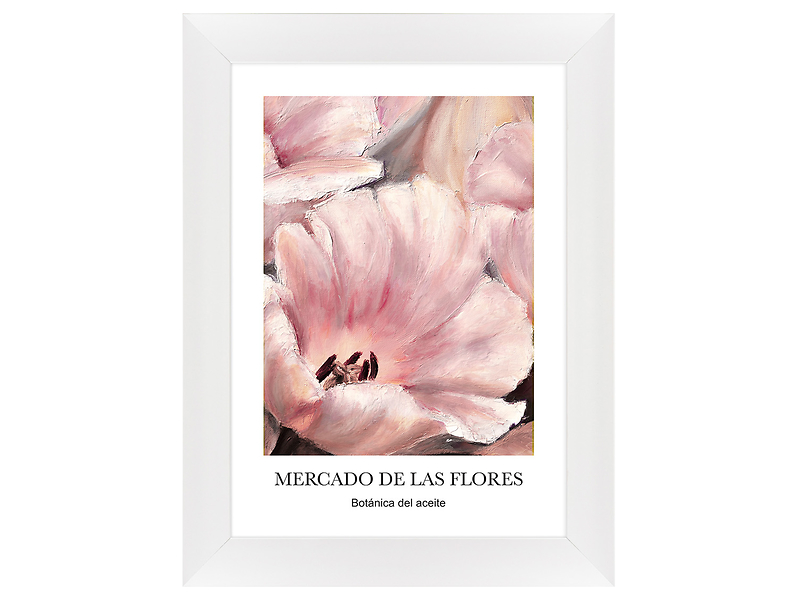 Obraz w ramie Pink Petals Of Flowers 62x82 cm 230458