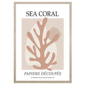 Obraz w ramie Sea Coral 53×73 cm 230358