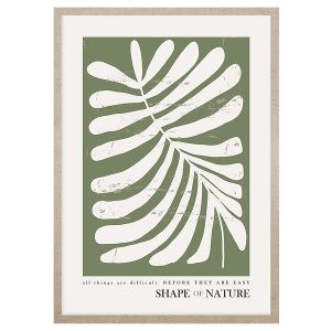 Obraz w ramie Shape Of Nature No.1 53×73 cm 230352