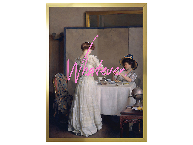 Obraz w ramie Tea In The Living Room 53x73 cm 230491