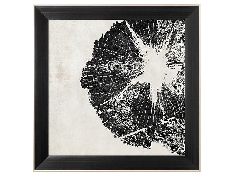 Obraz w ramie Wood Line Imitation 85x85 cm 230349
