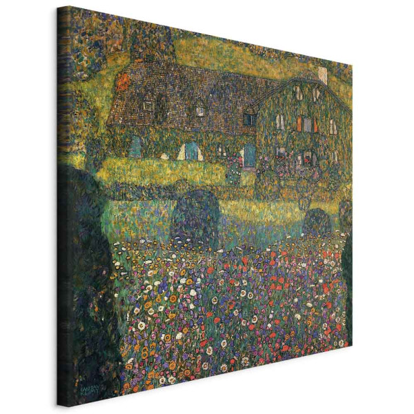 Obraz Wiejski dom 80 x 80 cm 607202