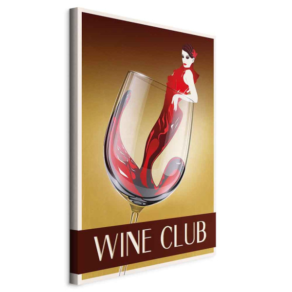 Obraz Wine Club 80 x 120 cm 597932