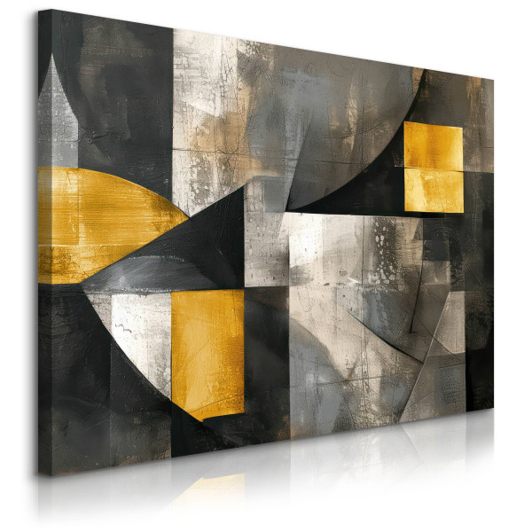 Obraz Wzory Geometryczne Na Betonie 90x60cm 650628