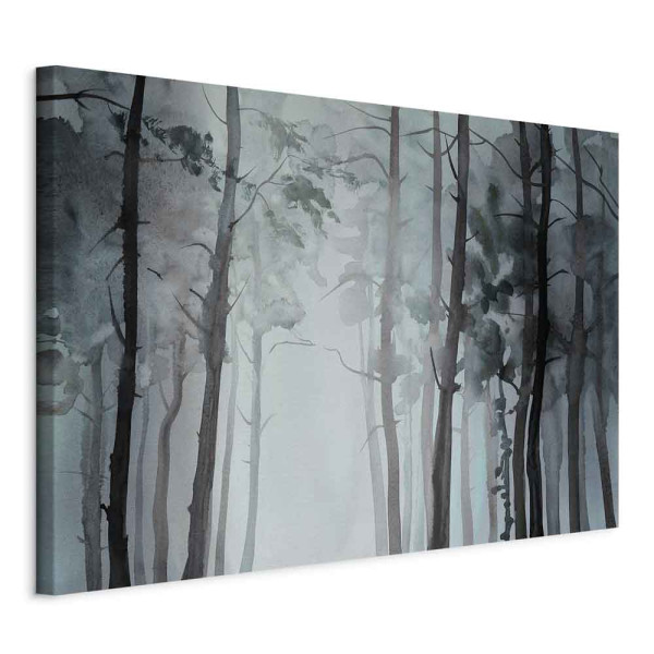 Obraz Zamglony las 90 x 60 cm 592447