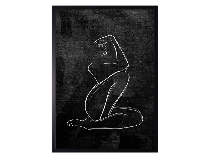 Obraz Zamyślona Kobieta 50x70 cm 49511