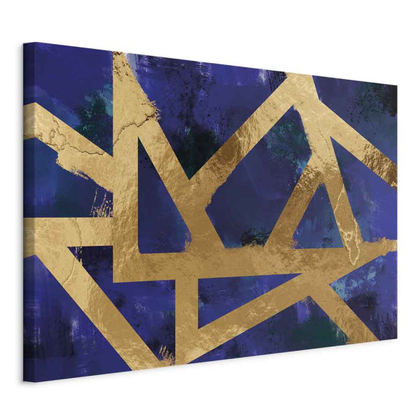 Obraz Złota geometria 30 x 20 cm 606087