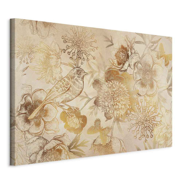 Obraz Złota mozaika natury 30 x 20 cm 609234