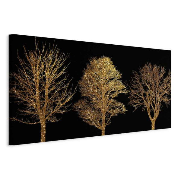 Obraz Złoty las 120 x 60 cm 606770