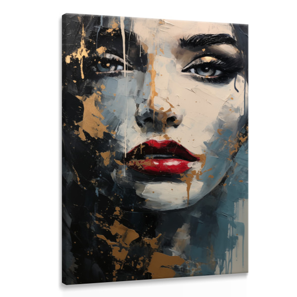 Obraz Zmysłowy Kobiecy Portret 80x120cm 202830