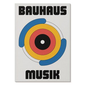 Obrazy na płótnie A2 Okręgi Bauhaus mocne kolory projektu Ice 1014406 Obrazy na płótnie A2 Okręgi Bauhaus mocne kolory projektu Ice 1014406