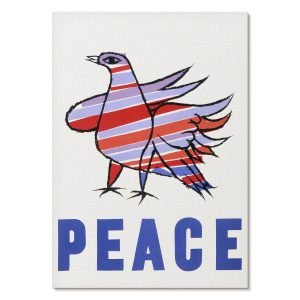 Obrazy na płótnie A2 Plakat McCarthy Peace (1968) projektu Bena Shahna 1015422 Obrazy na płótnie A2 Plakat McCarthy Peace (1968) projektu Bena Shahna 1015422