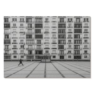 Obrazy na płótnie A3 Budynek z balkonami plac projektu Elowen 1006829 Obrazy na płótnie A3 Budynek z balkonami plac projektu Elowen 1006829