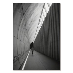 Obrazy na płótnie A4 Minimalistyczny tunel cienie perspektywa 977828 Obrazy na płótnie A4 Minimalistyczny tunel cienie perspektywa 977828