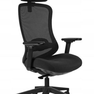 Obrotowy fotel Adapta czarny tkania/siatka SPEŁNIA WYMOGI BHP 770227 Obrotowy fotel Adapta czarny tkania/siatka SPEŁNIA WYMOGI BHP 770227