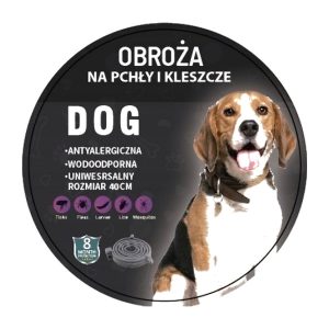 Obroża na pchły i kleszcze dla psa kota 40 cm skuteczna ochrona 8 miesięcy 963481 Obroża na pchły i kleszcze dla psa kota 40 cm skuteczna ochrona 8 miesięcy 963481