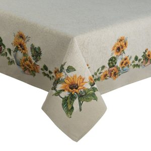 Obrus 140×180 gobelinowy naturalny kwiaty 699230 Obrus 140×180 gobelinowy naturalny kwiaty 699230