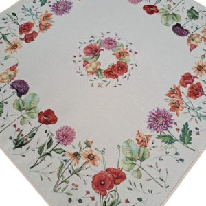 Obrus Na Stół 100X100 Cm Ozdobny Dekoracyjny Fiori Natural 567836 Obrus Na Stół 100X100 Cm Ozdobny Dekoracyjny Fiori Natural 567836