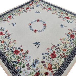 Obrus Na Stół 100X100 Cm Ozdobny Dekoracyjny Rondine 567829 Obrus Na Stół 100X100 Cm Ozdobny Dekoracyjny Rondine 567829