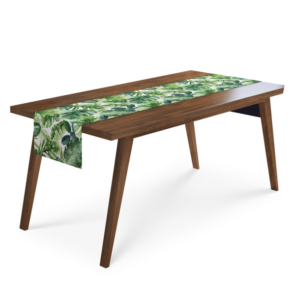 Obrus na stół BIEŻNIK 45x140 Monstera 229381