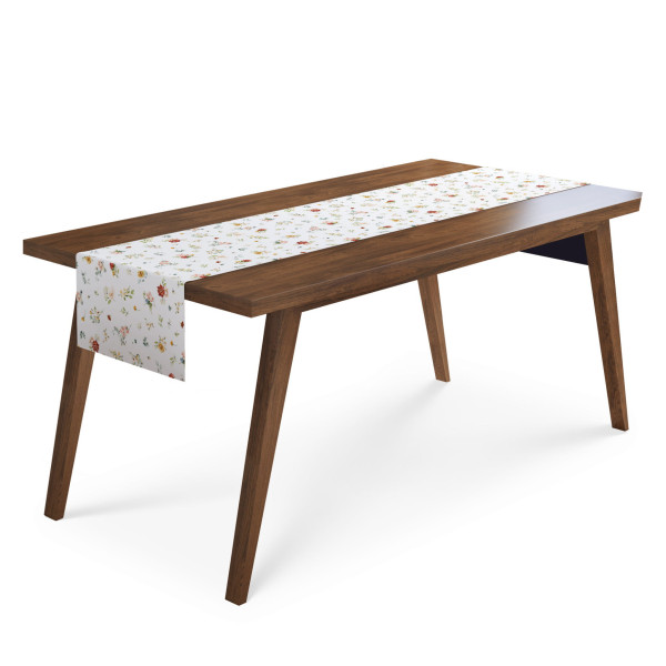 Obrus na stół BIEŻNIK 45x140 Polne kwiaty 229382