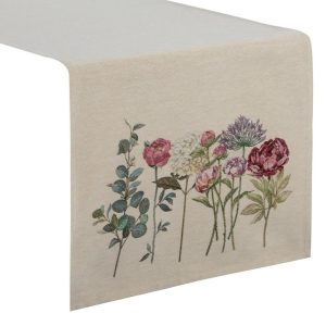 Obrus na stół Bieżnik gobelinowy 1242/NAT 45×140 cm 410952 Obrus na stół Bieżnik gobelinowy 1242/NAT 45×140 cm 410952