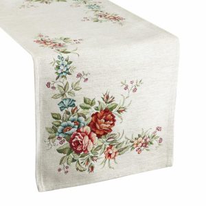 Obrus na stół Bieżnik gobelinowy żakard 1233/NAT 35×100 cm 410932 Obrus na stół Bieżnik gobelinowy żakard 1233/NAT 35×100 cm 410932