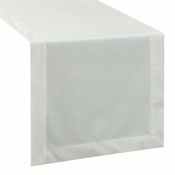 Obrus na stół Bieżnik MELINDA 40x140 cm biały listwa 410933