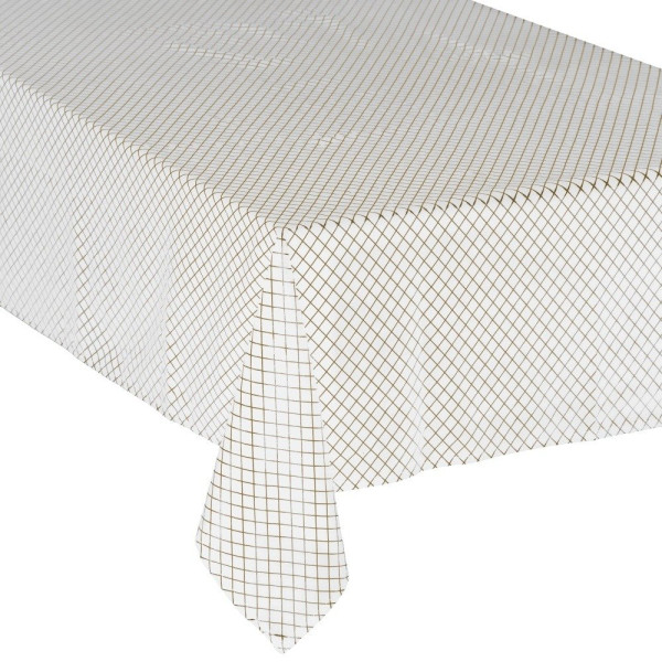 Obrus na stół w kratę, 140 x 240 cm 239647