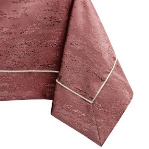 Obrus plamoodporny VESTA mankiet + lamówka 120×260 brudny róż AmeliaHome 926920 Obrus plamoodporny VESTA mankiet + lamówka 120×260 brudny róż AmeliaHome 926920