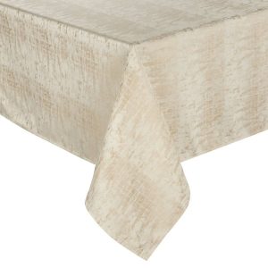 Obrus z żakardowym wzorem ALINA 140X260 beżowy 1021292