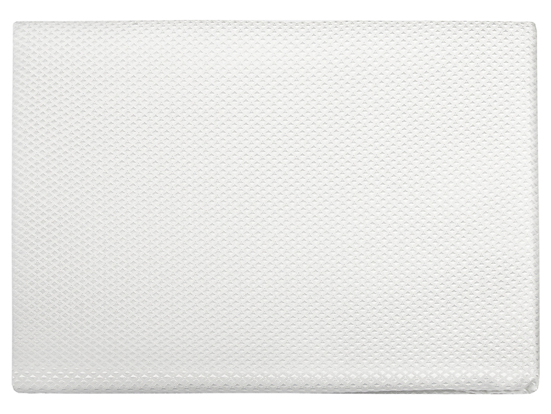 Obrus żakardowy 145x220 cm biały 54463