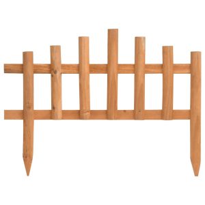 Obrzeże trawnikowe Biały Drewno vidaXL 250223 Obrzeże trawnikowe Biały Drewno vidaXL 250223