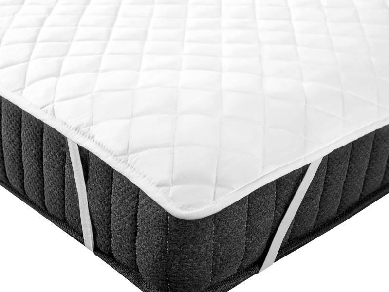 Ochraniacz na materac nakładka 90x200 biały 195505