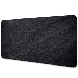 Ochronna podkładka pod myszkę Czarny kamień – 90×45 cm 210029 Ochronna podkładka pod myszkę Czarny kamień – 90×45 cm 210029