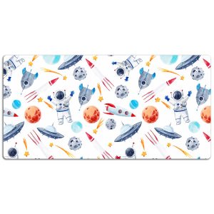 Ochronna podkładka pod myszkę szkolna Astronauta – 120×60 210082 Ochronna podkładka pod myszkę szkolna Astronauta – 120×60 210082