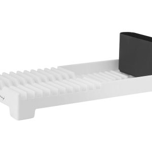 Ociekacz na naczynia Livio duo plastikowy czarno-biały 47307 Ociekacz na naczynia Livio duo plastikowy czarno-biały 47307