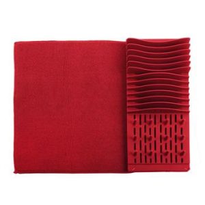 Ociekacz, suszarka do naczyń Airy czerwona 78104