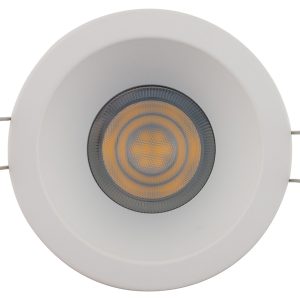 Oczko Charlie aluminiowe białe 57273