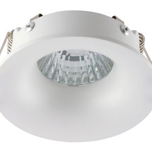 Oczko Eye metalowe białe 56738