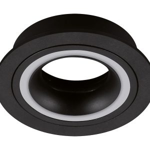 Oczko Indi aluminiowe czarne 178476 Oczko Indi aluminiowe czarne 178476