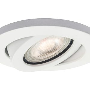 Oczko Lagos metalowe 8,6 cm białe 44972
