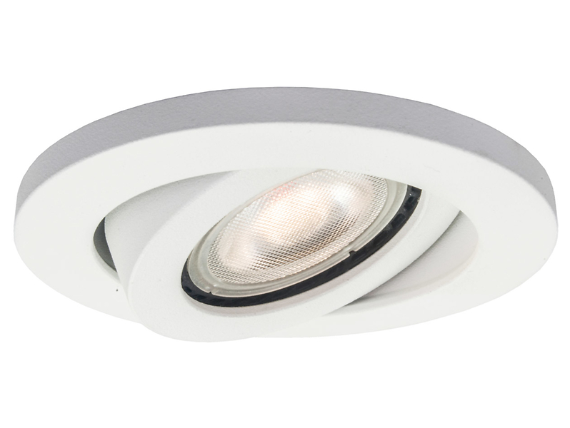 Oczko Lagos metalowe 8,6 cm białe 44972