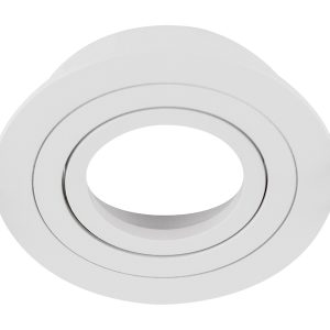 Oczko Luba aluminiowe białe 178468 Oczko Luba aluminiowe białe 178468