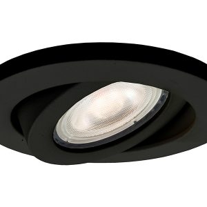 Oczko podtynkowe Lagos metalowe czarne 44975 Oczko podtynkowe Lagos metalowe czarne 44975