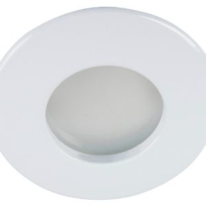 Oczko Quiles aluminiowe białe 51496