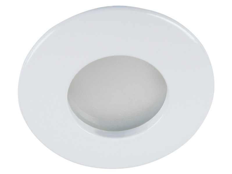 Oczko Quiles aluminiowe białe 51496