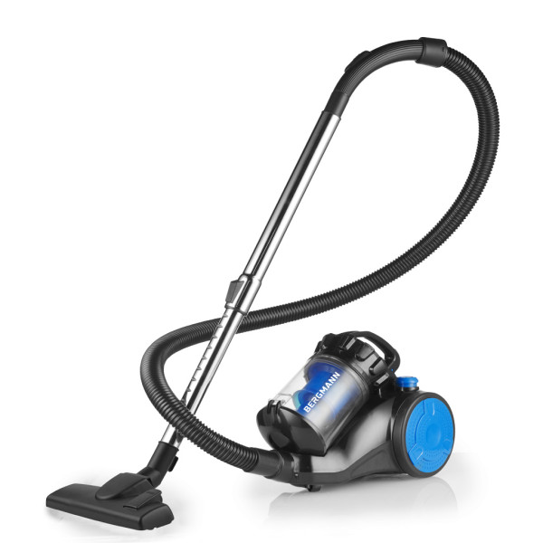 Odkurzacz Cyklonowy Bezworkowy BERGMANN BT001O 800W 2L Filtr HEPA Niebieski 1097824