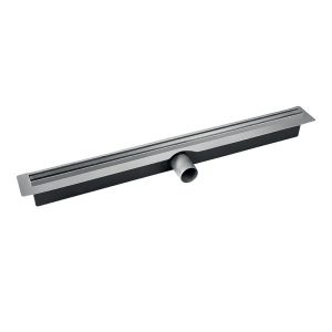 Odpływ Liniowy 50 cm Czarny Slim 743008 Odpływ Liniowy 50 cm Czarny Slim 743008