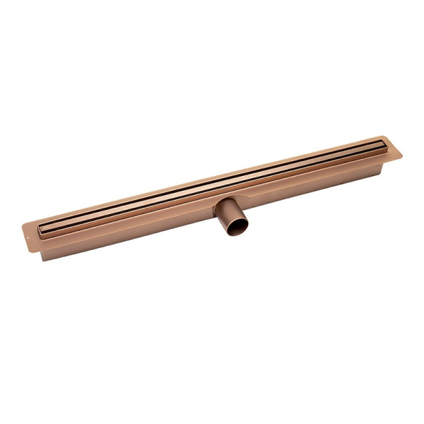 Odpływ Liniowy 70 cm Różowe Złoto Slim 743009